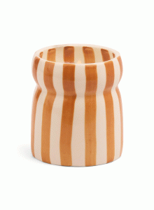 Керамична соева свещ Падивакс на райета в кутия Cabana Ръжда - Залез Сиена